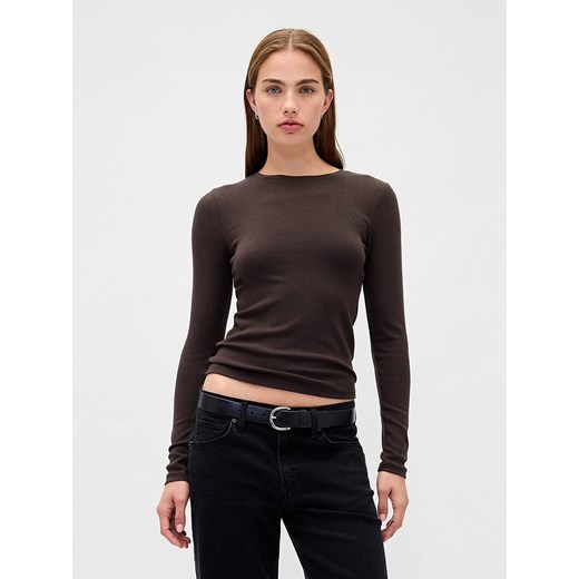 GAP Koszulka w kolorze brązowym ze sklepu Limango Polska w kategorii Bluzki damskie - zdjęcie 186482488