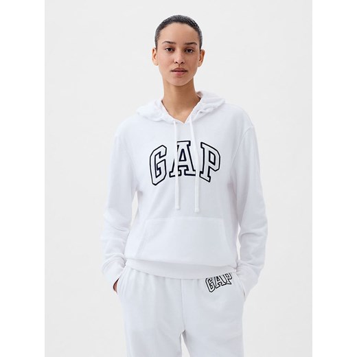 GAP Bluza w kolorze białym ze sklepu Limango Polska w kategorii Bluzy damskie - zdjęcie 186482567
