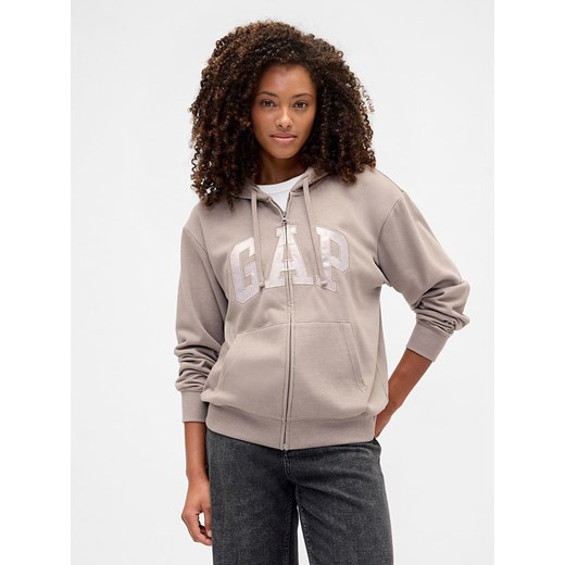 GAP Bluza w kolorze beżowym ze sklepu Limango Polska w kategorii Bluzy damskie - zdjęcie 186482579