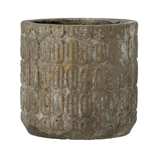 Bloomingville Doniczka &quot;Benas&quot; w kolorze szarym - wys. 16 x Ø 17 cm ze sklepu Limango Polska w kategorii Doniczki i osłonki - zdjęcie 186482735