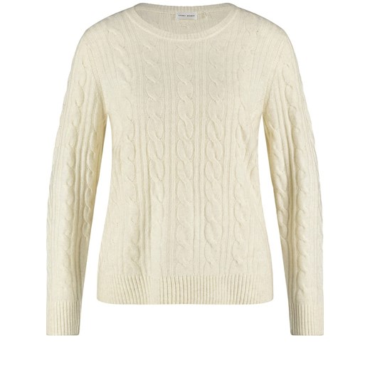 Gerry Weber Sweter w kolorze beżowym ze sklepu Limango Polska w kategorii Swetry damskie - zdjęcie 186482798