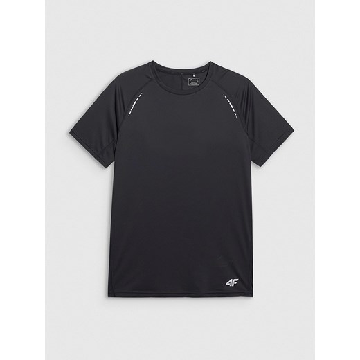 4F Koszulka sportowa w kolorze czarnym ze sklepu Limango Polska w kategorii T-shirty męskie - zdjęcie 186483036