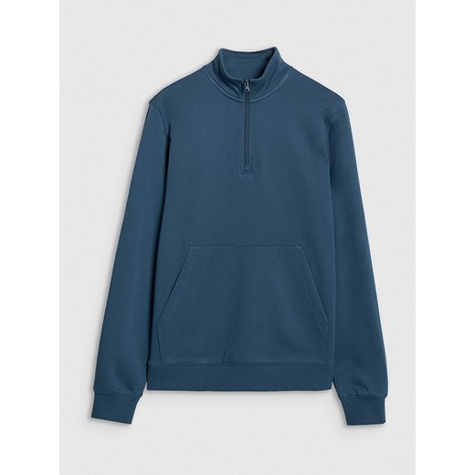 4F Bluza w kolorze niebieskim ze sklepu Limango Polska w kategorii Bluzy męskie - zdjęcie 186483047