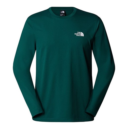 Koszulka męska The North Face Simple Dome 0A87QN6GI1 - zielona ze sklepu streetstyle24.pl w kategorii T-shirty męskie - zdjęcie 186483597