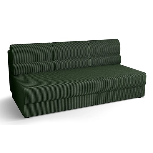 Zielona rozkładana sofa z pojemnikiem D7-B01 ze sklepu Edinos.pl w kategorii Sofy i kanapy - zdjęcie 186483698