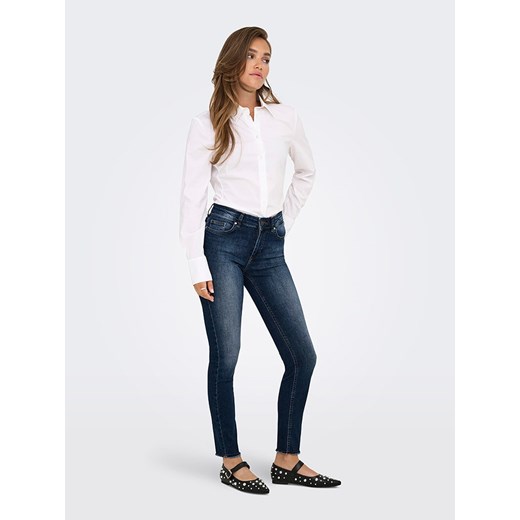 ONLY Dżinsy - Skinny fit - w kolorze granatowym ze sklepu Limango Polska w kategorii Jeansy damskie - zdjęcie 186483928