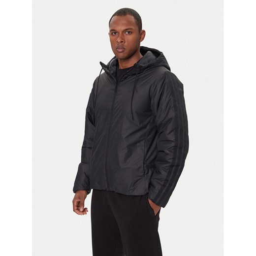 adidas Kurtka zimowa Essentials Climawarm 3-Stripes KB8149 Czarny Regular Fit ze sklepu MODIVO w kategorii Kurtki męskie - zdjęcie 186484186