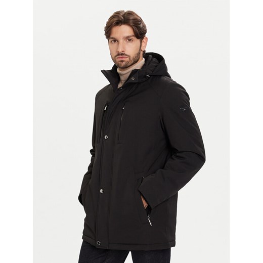 Bugatti Kurtka zimowa 874113-81042 Czarny Regular Fit ze sklepu MODIVO w kategorii Kurtki męskie - zdjęcie 186484238