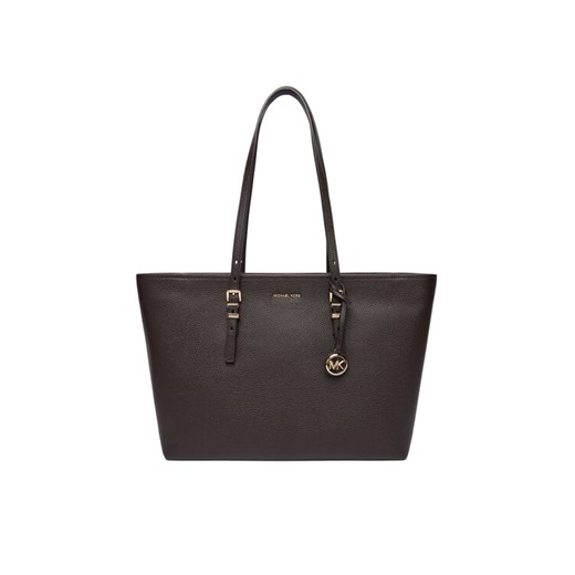 MICHAEL Michael Kors Torebka Quinn 30T5GQNT9L Brązowy ze sklepu MODIVO w kategorii Torby Shopper bag - zdjęcie 186484249