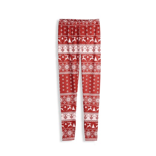 GATE Świąteczne miękkie legginsy 34 ze sklepu gateshop w kategorii Spodnie damskie - zdjęcie 186485848