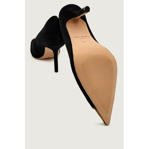 Kurt Geiger Szpilki ZIP COURT | zamsz Kurt Geiger 41 Gomez Fashion Store