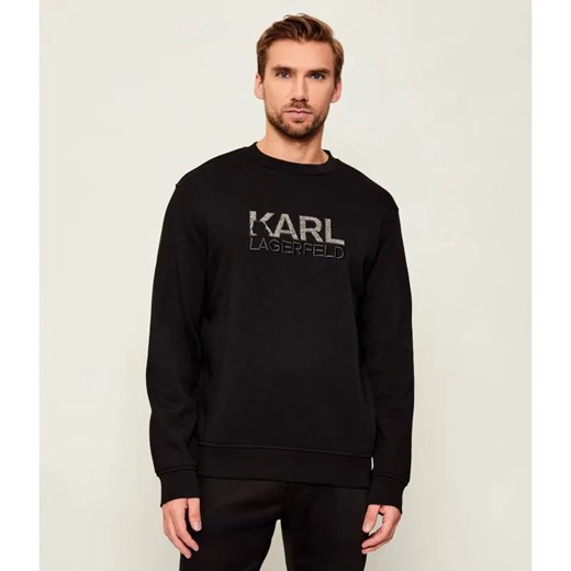 Karl Lagerfeld Bluza | Regular Fit | z dodatkiem wełny ze sklepu Gomez Fashion Store w kategorii Bluzy męskie - zdjęcie 186486647