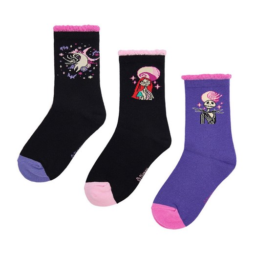 Skarpetki NIGHTMARE BEFORE CHRISTMAS CEO-ACCCS-AW25-335NBC(3-PACK) ze sklepu ccc.eu w kategorii Skarpetki dziecięce - zdjęcie 186486707