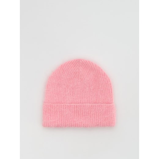 Reserved - Czapka beanie - pastelowy róż - id: 628FE-03X - marki Reserved - 186487689 Reserved - Czapka beanie - pastelowy róż ze sklepu Reserved w kategorii Czapki zimowe damskie - zdjęcie 186487689