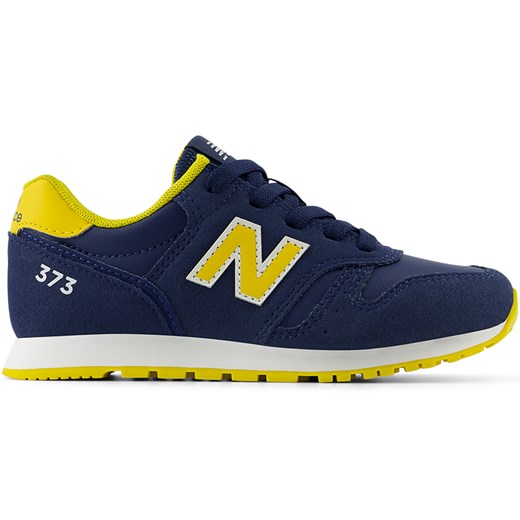 Buty dziecięce New Balance YC373VJ2 – granatowe New Balance 30.5 New Balance Poland okazja