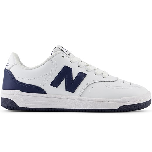 Buty dziecięce New Balance GSB80WB – białe New Balance 37 promocja New Balance Poland