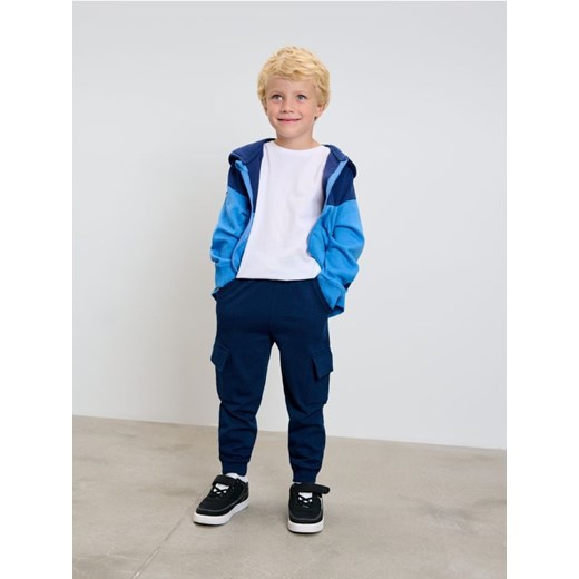 Sinsay - Spodnie slim - granatowy - id: 977FS-59X - marki Sinsay - 186488895 Sinsay - Spodnie slim - granatowy ze sklepu Sinsay w kategorii Spodnie chłopięce - zdjęcie 186488895