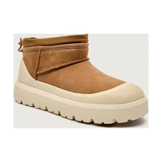 UGG Śniegowce ULTRA MINI WEATHER HYBRID | zamsz ze sklepu Gomez Fashion Store w kategorii Buty zimowe męskie - zdjęcie 186490107
