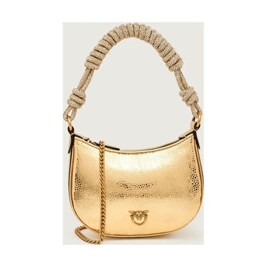 Pinko Skórzane hobo BABY C ze sklepu Gomez Fashion Store w kategorii Torebki hobo - zdjęcie 186490125