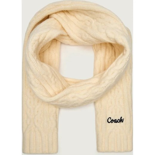 Coach Szal | z dodatkiem wełny ze sklepu Gomez Fashion Store w kategorii Szaliki i chusty damskie - zdjęcie 186490149