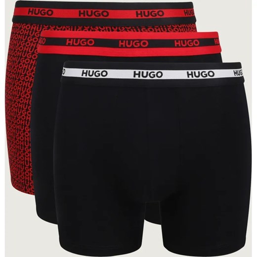 Hugo Bodywear Bokserki 3-pack BR PLANET DES ze sklepu Gomez Fashion Store w kategorii Majtki męskie - zdjęcie 186490179