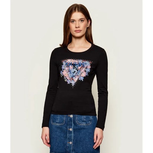 GUESS Bluzka PEONY | Slim Fit ze sklepu Gomez Fashion Store w kategorii Bluzki damskie - zdjęcie 186490189