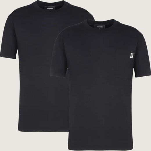 Dsquared2 T-shirt 2-pack | Regular Fit ze sklepu Gomez Fashion Store w kategorii T-shirty męskie - zdjęcie 186490208