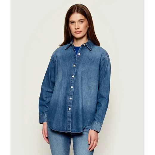 Calvin Klein Jeans Jeansowa koszula | Oversize fit ze sklepu Gomez Fashion Store w kategorii Koszule damskie - zdjęcie 186490216