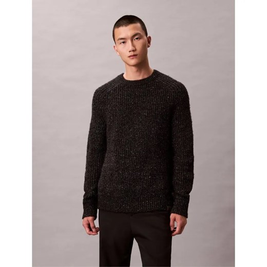 Calvin Klein Jeans Wełniany sweter RAGLAN | Regular Fit ze sklepu Gomez Fashion Store w kategorii Swetry męskie - zdjęcie 186490246