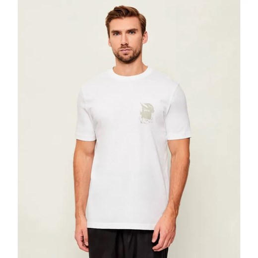 BOSS ORANGE T-shirt Te_structure | Regular Fit ze sklepu Gomez Fashion Store w kategorii T-shirty męskie - zdjęcie 186490257