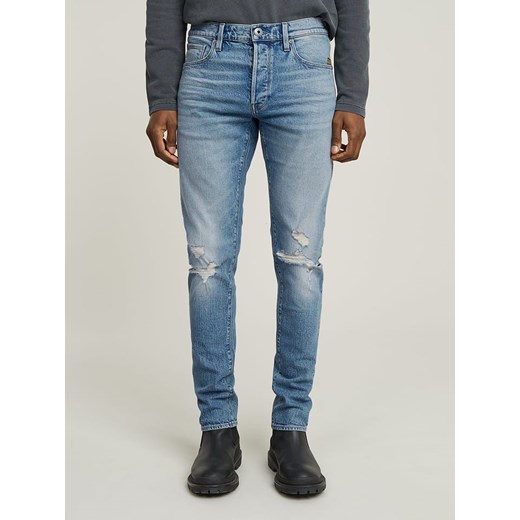 G-Star Dżinsy - Slim fit - w kolorze niebieskim ze sklepu Limango Polska w kategorii Jeansy męskie - zdjęcie 186492358