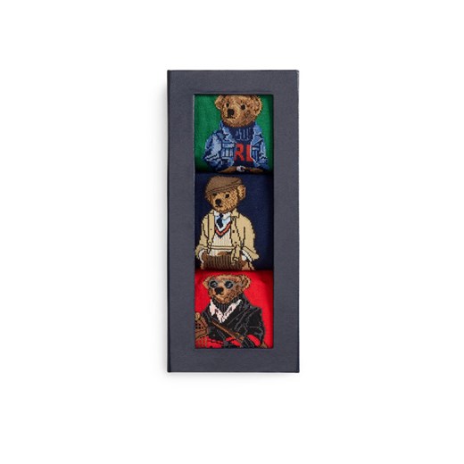 Skarpety długie Polo Ralph Lauren 449P04717001 Kolorowy ze sklepu eobuwie.pl w kategorii Skarpetki męskie - zdjęcie 186492526
