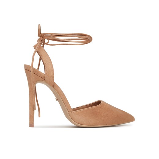 DeeZee Szpilki AB-1439-1 Beżowy ze sklepu MODIVO w kategorii Sandały damskie - zdjęcie 186492659