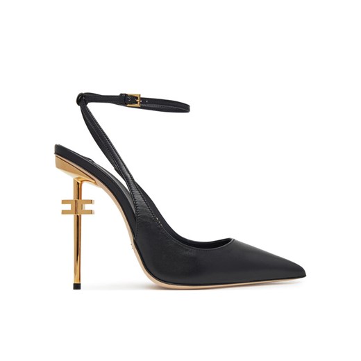 Elisabetta Franchi Szpilki SA-26B-51E2 Czarny ze sklepu MODIVO w kategorii Sandały damskie - zdjęcie 186492685