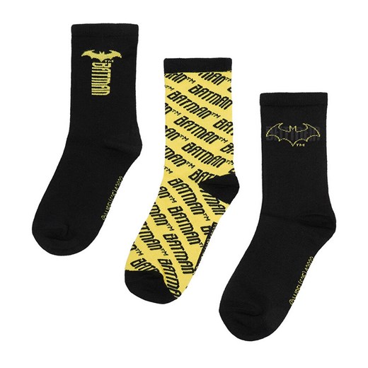 Skarpetki Batman CEO-ACCCS-AW25-205WBBAT(3-PACK) ze sklepu ccc.eu w kategorii Skarpetki dziecięce - zdjęcie 186493296