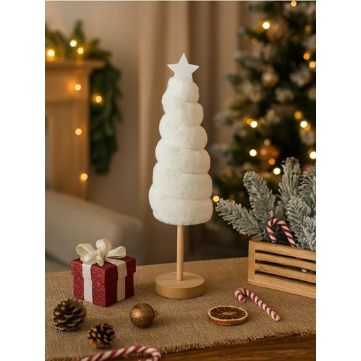 Sinsay - Dekoracja świąteczna w kształcie choinki - biały Sinsay One Size Sinsay