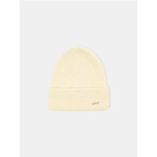 Sinsay - Czapka beanie - kremowy ze sklepu Sinsay w kategorii Czapki zimowe damskie - zdjęcie 186495595