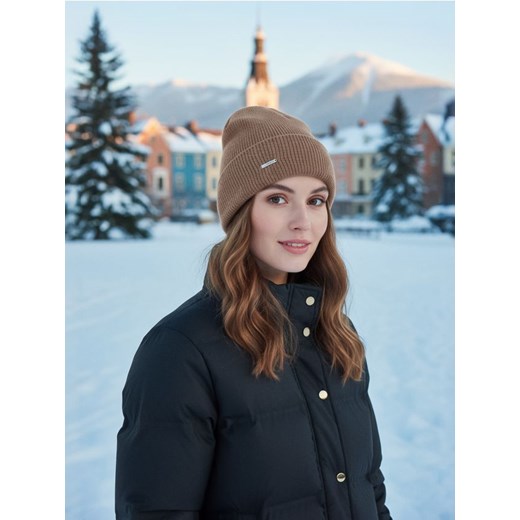 Sinsay - Czapka beanie - beżowy ze sklepu Sinsay w kategorii Czapki zimowe damskie - zdjęcie 186495596
