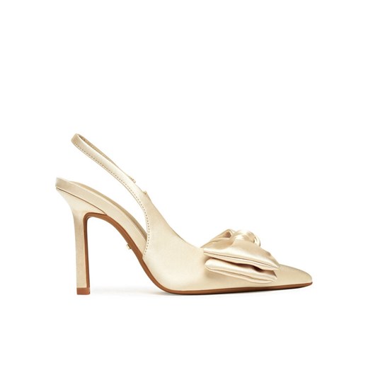 Szpilki DeeZee R705-3 Beżowy ze sklepu eobuwie.pl w kategorii Sandały damskie - zdjęcie 186495749