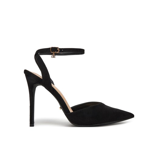Szpilki DeeZee 92831-322 Czarny ze sklepu eobuwie.pl w kategorii Sandały damskie - zdjęcie 186495765