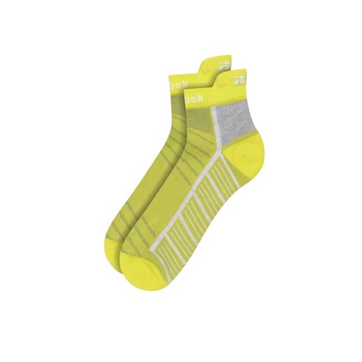 Skarpety krótkie Reebok Float Run U Ank Sock HE2423 Żółty ze sklepu eobuwie.pl w kategorii Skarpetki damskie - zdjęcie 186495799
