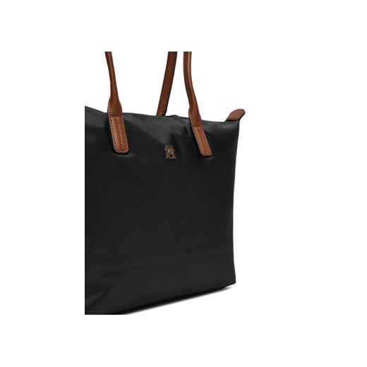 Torebka Tommy Hilfiger Popette Tote AW0AW17711 Czarny Tommy Hilfiger OS eobuwie.pl