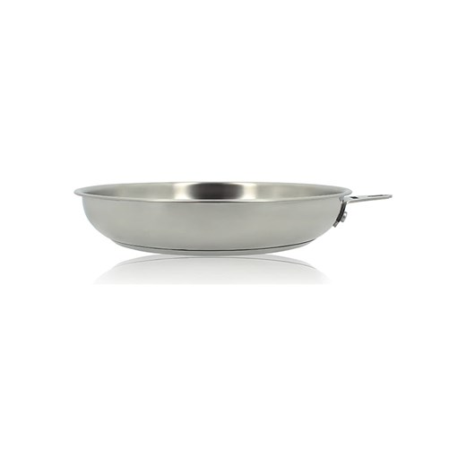 Ogo Living Patelnia &quot;Ector&quot; w kolorze srebrnym - Ø 24 cm ze sklepu Limango Polska w kategorii Garnki - zdjęcie 186497485