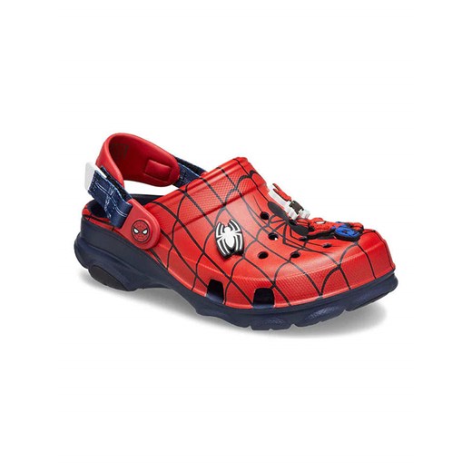 Crocs Chodaki &quot;Spider-Man&quot; w kolorze czerwono-granatowym ze sklepu Limango Polska w kategorii Klapki dziecięce - zdjęcie 186497928