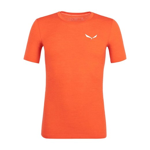 Salewa Koszulka funkcyjna &quot;Zebru Fresh&quot; w kolorze pomarańczowym ze sklepu Limango Polska w kategorii T-shirty męskie - zdjęcie 186498348