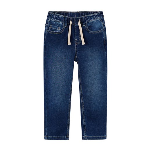 Mayoral Jeansy 4566 Granatowy Slim Fit ze sklepu MODIVO w kategorii Spodnie chłopięce - zdjęcie 186498758