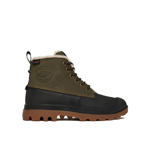 Palladium Trapery Pampa Duck Wl Wp+ 79547-325-M Zielony ze sklepu MODIVO w kategorii Buty zimowe męskie - zdjęcie 186498849