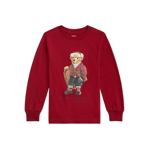 Polo Ralph Lauren Bluzka 322981265001 Czerwony Regular Fit - id: 0000305547293 - marki Polo Ralph Lauren - 186498856 Polo Ralph Lauren Bluzka 322981265001 Czerwony Regular Fit ze sklepu MODIVO w kategorii T-shirty chłopięce - zdjęcie 186498856