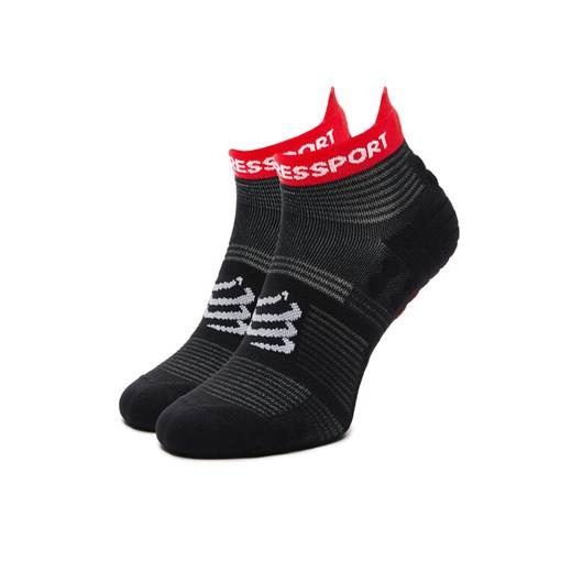 Compressport Skarpety krótkie Pro Racing Socks V4.0 Run Low XU00047B Czarny ze sklepu MODIVO w kategorii Skarpetki damskie - zdjęcie 186498867