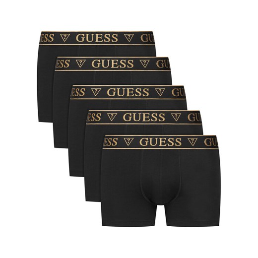 Guess Komplet 5 par bokserek U5BG64 KCD31 Czarny ze sklepu MODIVO w kategorii Majtki męskie - zdjęcie 186498897